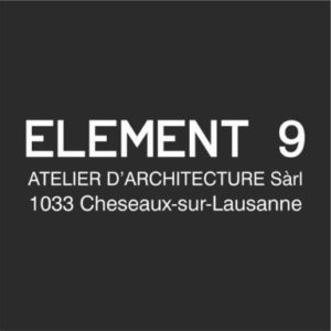 Logo Element 9 atelier d'architecture Sàrl